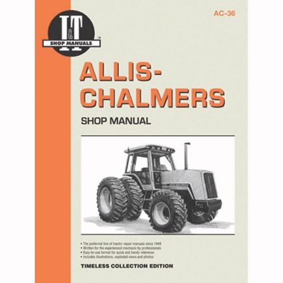 I&T Shop Manuals Allis-Chalmers Shop Manual for 8010, 8030, 8050, 8070, 88 Pages