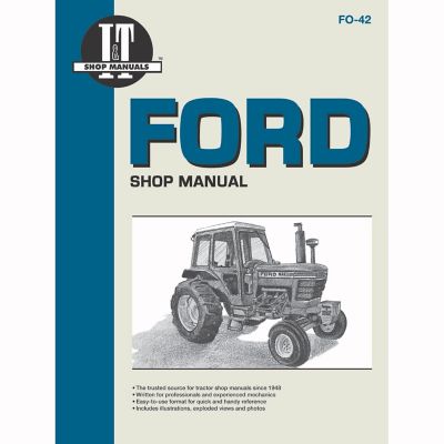 I&T Shop Manuals Ford/New Holland Shop Manual for 5100, 5200, 6600, 6700, 7100, 7200, 176 Pages