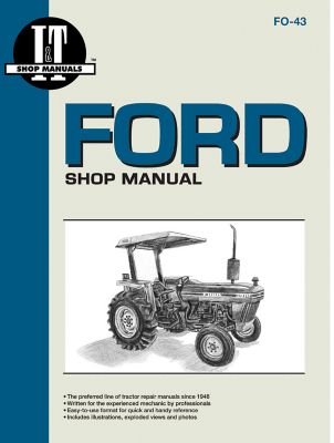 I&T Shop Manuals Ford Shop Manual for 2810, 2910, 3910, 80 Pages