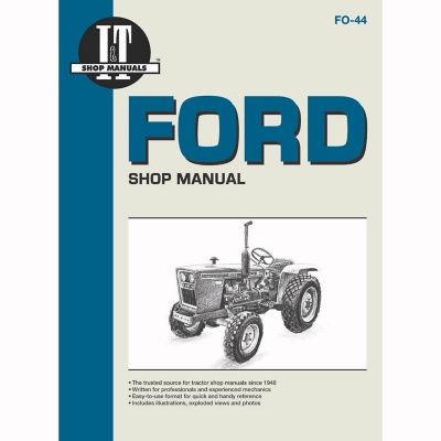 I&T Shop Manuals Ford/New Holland Shop Manual for 1100, 1110, 1200, 1210, 1300, 1310, 1500, 1510 and More, 120 Pages