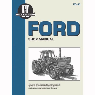 I&T Shop Manuals Ford/New Holland Shop Manual for TW-5, TW-15, TW-25, TW-35, 160 Pages