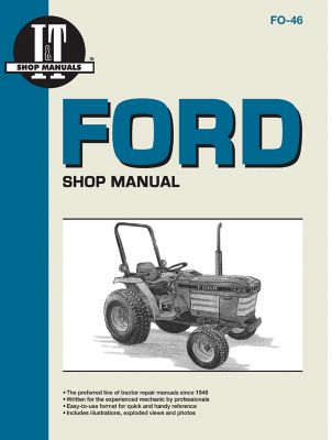 I&T Shop Manuals Ford/New Holland Shop Manual for 1120, 1220, 1320, 1520, 1720, 1920, 2120, 160 Pages