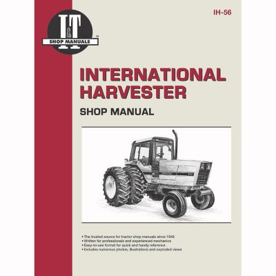 I&T Shop Manuals International Harvester Shop Manual for 5088, 5288, 5488, 96 Pages