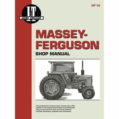 I&T Shop Manuals Massey Ferguson Shop Manual for MF285, 48 Pages