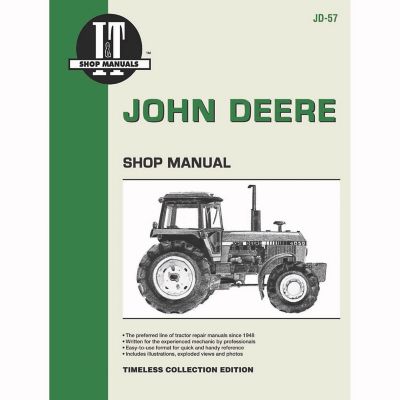 I&T Shop Manuals John Deere Shop Manual for 4050, 4250, 4450, 4650, 4850, 176 Pages