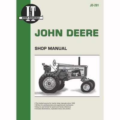 I&T Shop Manuals John Deere Shop Manual for 80, 420, 430, 435D, 440, 440ID, 720, 730, 820, 830 and More, 304 Pages