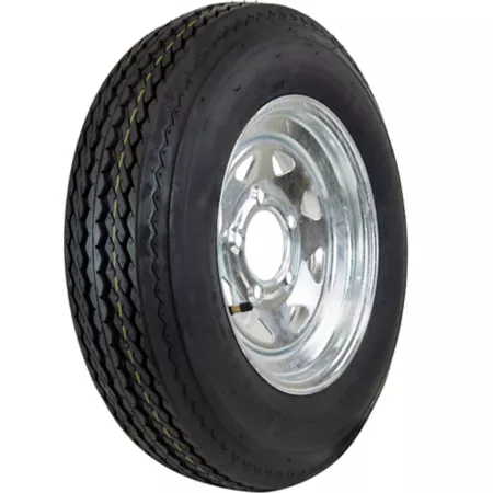 Hi-Run Trailer Tire 5.30-12 5 Hole Galvanized Spoke Wheel Load Range C 6PR Trailer Tires