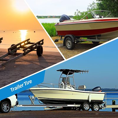 Image showing  4.8-12 on 12x4 Replacement 4-Hole Wheel