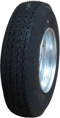 Hi-Run 4.8-8 Trailer Tire on 8x3.75 4-Hole Wheel Replacement