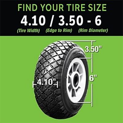 Image showing  4 in. Utility Self-Sealing Inner Tube