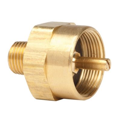 Mr. Heater Propane Fitting, 1/4 in. Male Pipe Thread x 1 in. 20 Female Throwaway Cylinder Thread