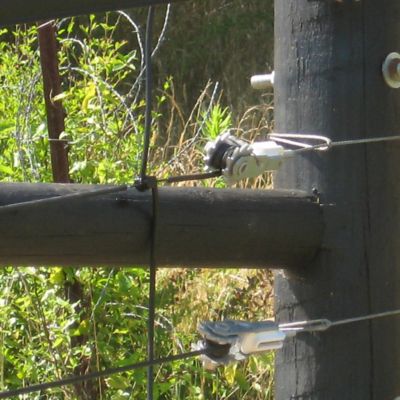 Image showing  100 ft. Undergate Fence Cable, Black