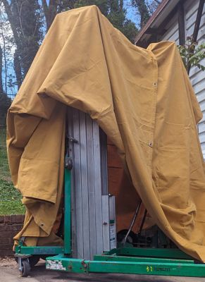 Image showing  12 ft. x 16 ft. Canvas Tarp, 10 oz.