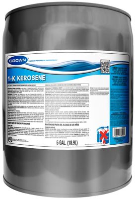 Crown KEM 1-K Fuel-Grade Kerosene, 5 gal.