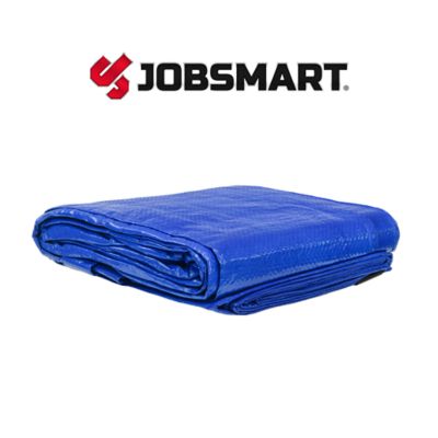 Image showing  6 ft. x 8 ft. Light-Duty Poly Tarp, Blue