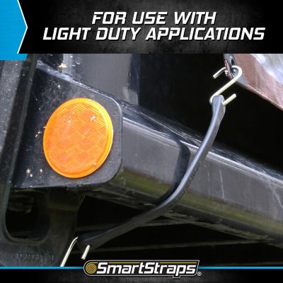 Image showing 8 th SmartStraps 15 in. Rubber Tarp Straps, 4 pk.