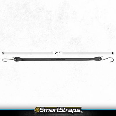 Image showing 6 th SmartStraps 21 in. Rubber Tarp Straps, 4 pk.