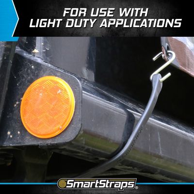 Image showing 8 th SmartStraps 21 in. Rubber Tarp Straps, 4 pk.