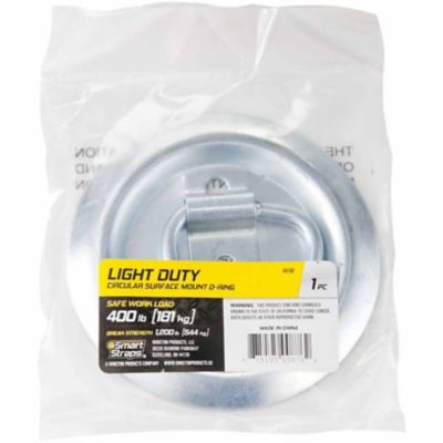 SmartStraps 400 lb. Light-Duty Circular Surface Mount D-Ring