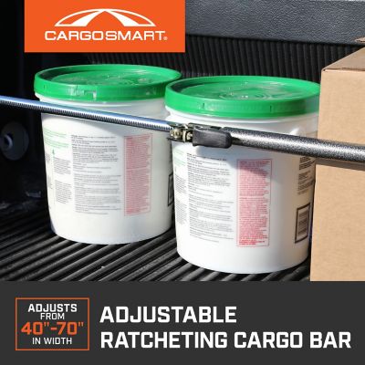 Image showing 5 th SmartStraps 40-70 in. Pickup Ratcheting Cargo Bar, 70 lb.