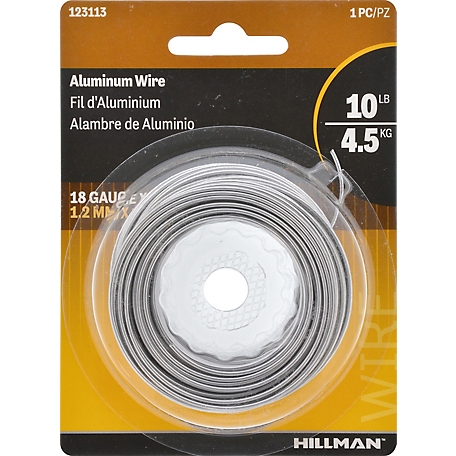 Hillman Hobby Wire Aluminum (#18 x 50') -10lb