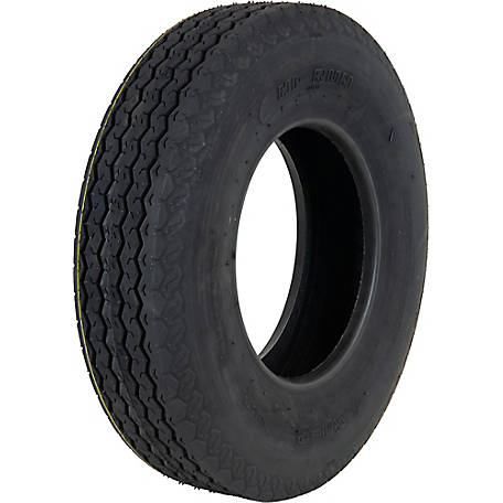 Hi-Run Bias Trailer Tire, 4.80-8, Load Range B 4PR, WD1065