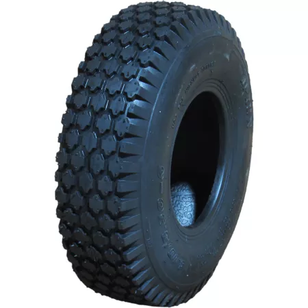 Hi-Run 4.10/3.50-5 2PR Lawn and Garden Tire Studded Mower Tires & Wheels