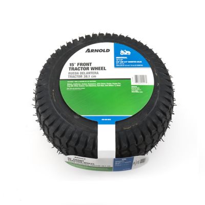 Arnold 15 In Universal Lawn Tractor Front Wheel At Tractor Supply