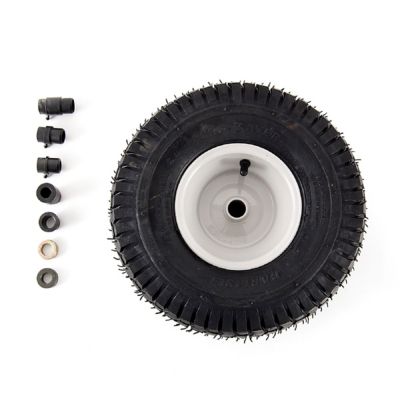Image showing  15 x 6 in. Universal Lawn Tractor Front Wheel, 3/4 in. Diameter Axle
