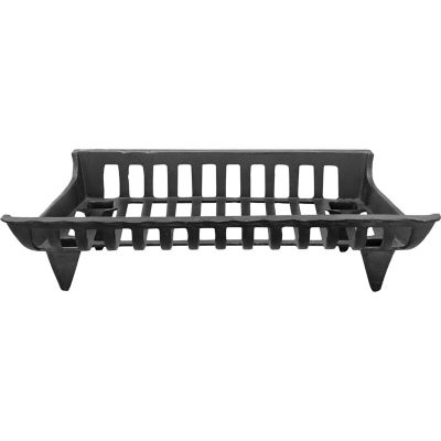 Redstone 24 In Cast Iron Shallow Depth Fireplace Grate At Tractor