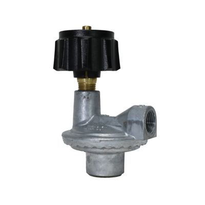 Image showing  90-Degree Low Pressure Propane Regulator, Appliance End Fitting with Acme Nut