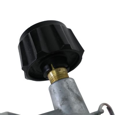 Image showing  90-Degree Low Pressure Propane Regulator, Appliance End Fitting with Acme Nut