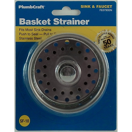Homewerks Strainer Basket with Post for Sink