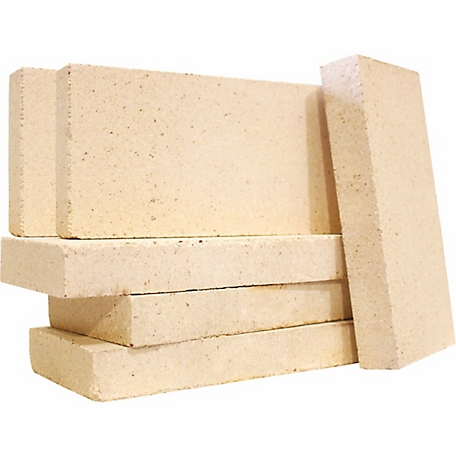 US Stove Single Firebrick for Stoves, 4-1/2 in. x 9 in. x 1-1/4 in., Tolerates Up to 2,000 Degrees Fahrenheit