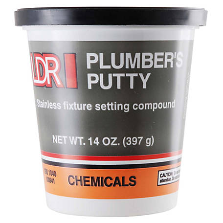 LDR Industries 14 oz. Stainless Homogenized Plumbers Putty
