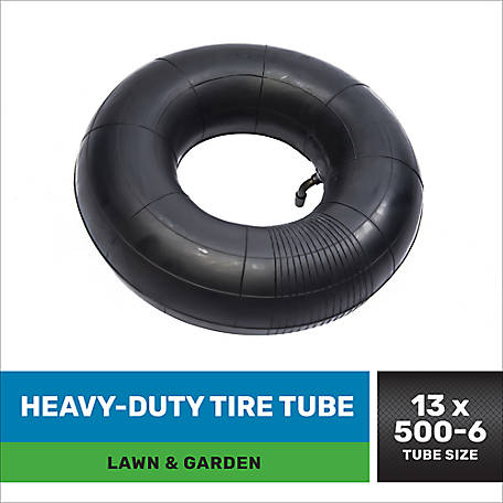 Tire Inner Tube 13x6.50x6 Straight Valve for Western Snow Blowers 13x5.00x6