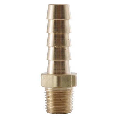 LDR Industries 1/4 in. ID x 1/4 in. M.I.P. Brass Fitting