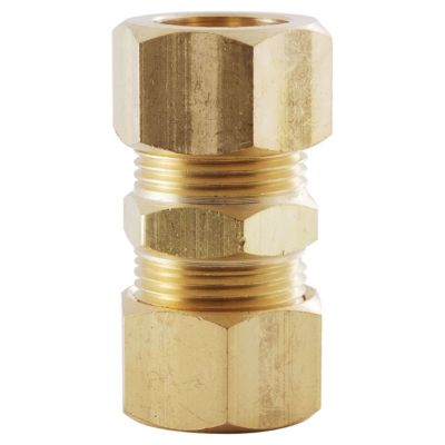 Plumbcraft 5/8 in. Brass Compression Union