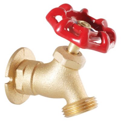 LDR Industries 1/2 in. IPS x 3/4 in. Hose Thread Outlet Brass Sillcock Valve