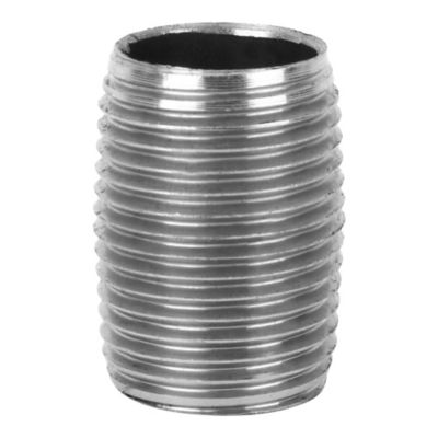 LDR Industries 1/2 in. x 1-1/8 in. Close STZ Galvanized Pipe Nipple