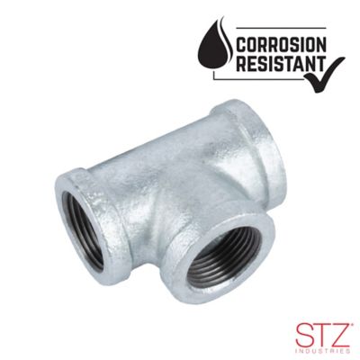 Image showing  1 in. FIP STZ Galvanized Tee