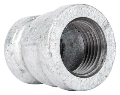Image showing  3/8 in. FIP x 1/2 in. FIP STZ Galvanized Reducing Coupling