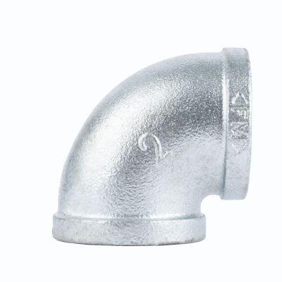 LDR Industries 2 in. STZ Galvanized 90 Degree Elbow