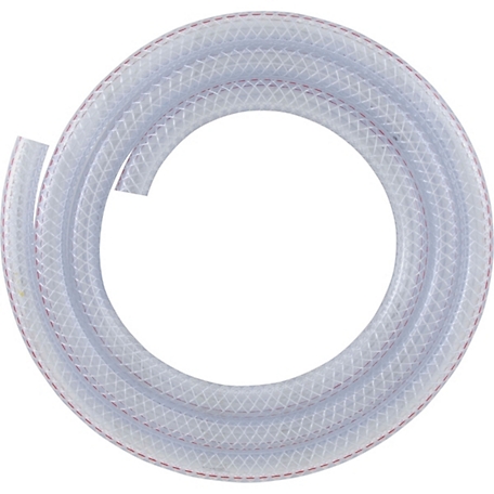 LDR Industries LDR Industries 3/8 in. ID x 5/8 in. OD Clear Braided Nylon Tubing