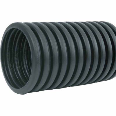 ADS 4 in. x 10 ft. Single-Wall Solid Drainage Pipe