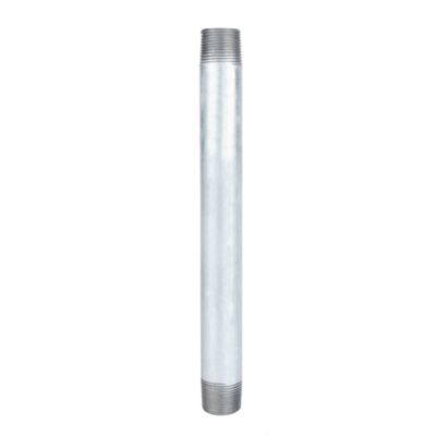 LDR Industries 1/2 in. x 18 in. Galvanized Steel Cut Pipe