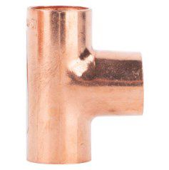 Image showing  1/2 in. Plain End Sweat Tee Copper