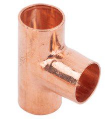 Image showing  1/2 in. Plain End Sweat Tee Copper