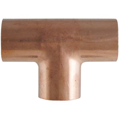 LDR Industries 3/4 in. Plain End Sweat Tee Copper