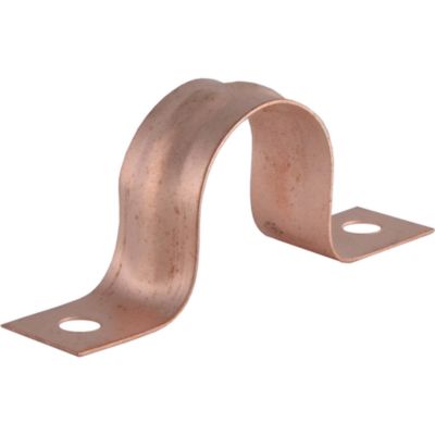 Plumbcraft 3/4 in. 2-Hole Copper Pipe Strap